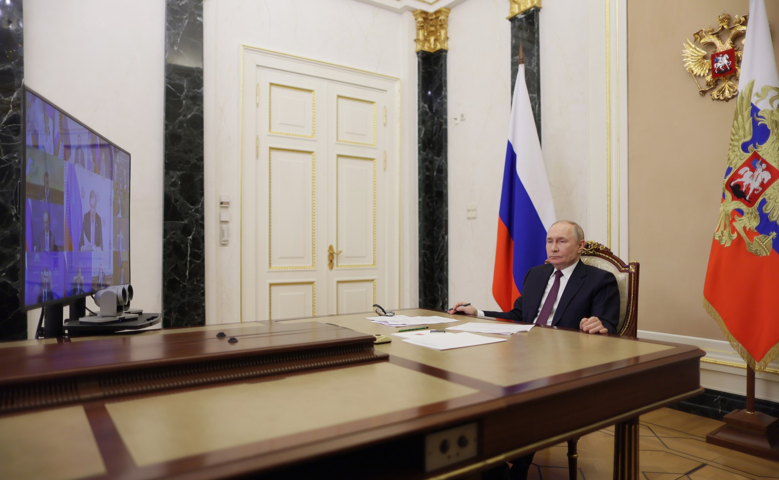 Совещание с членами Правительства