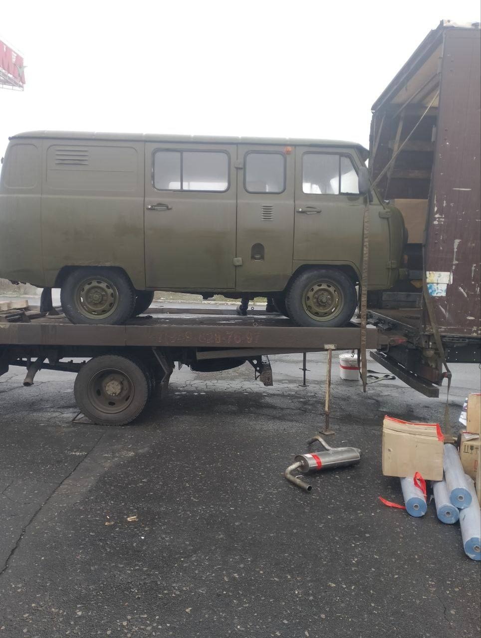 Бойцам из Башкирии доставили на передовую большой объём гуманитарки