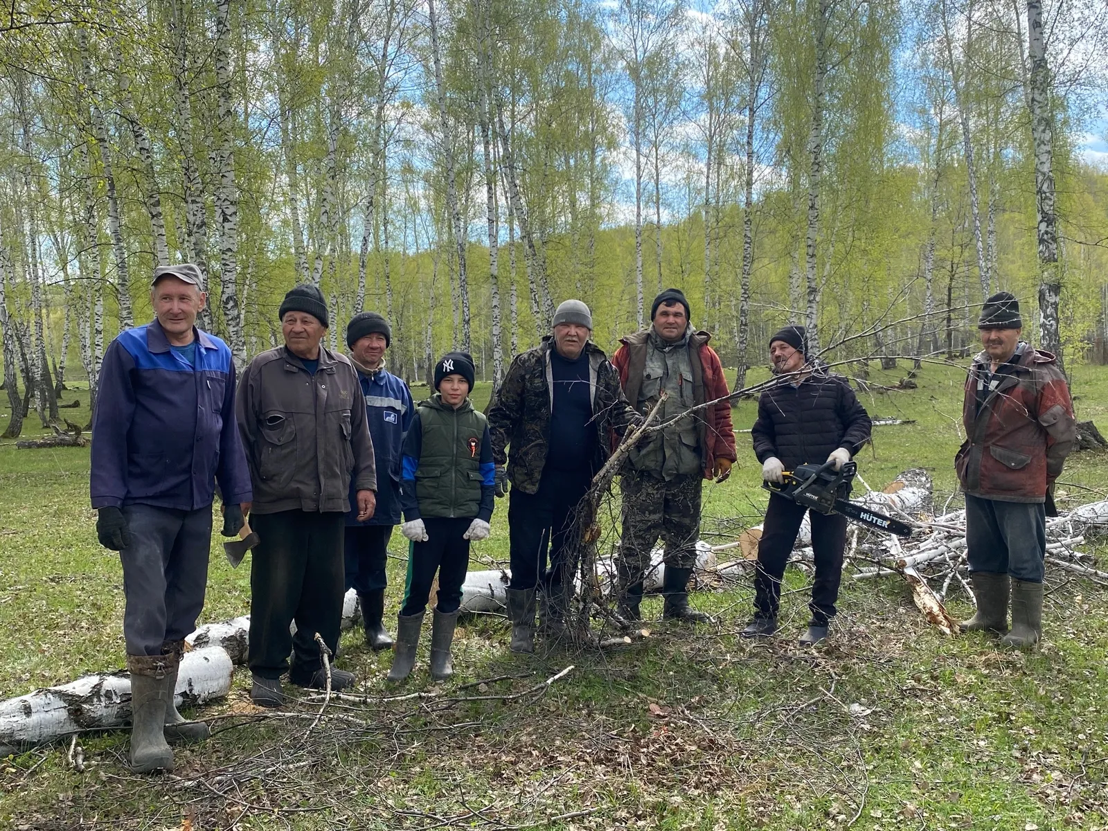 Жители села Курятмасово объединились для благого дела