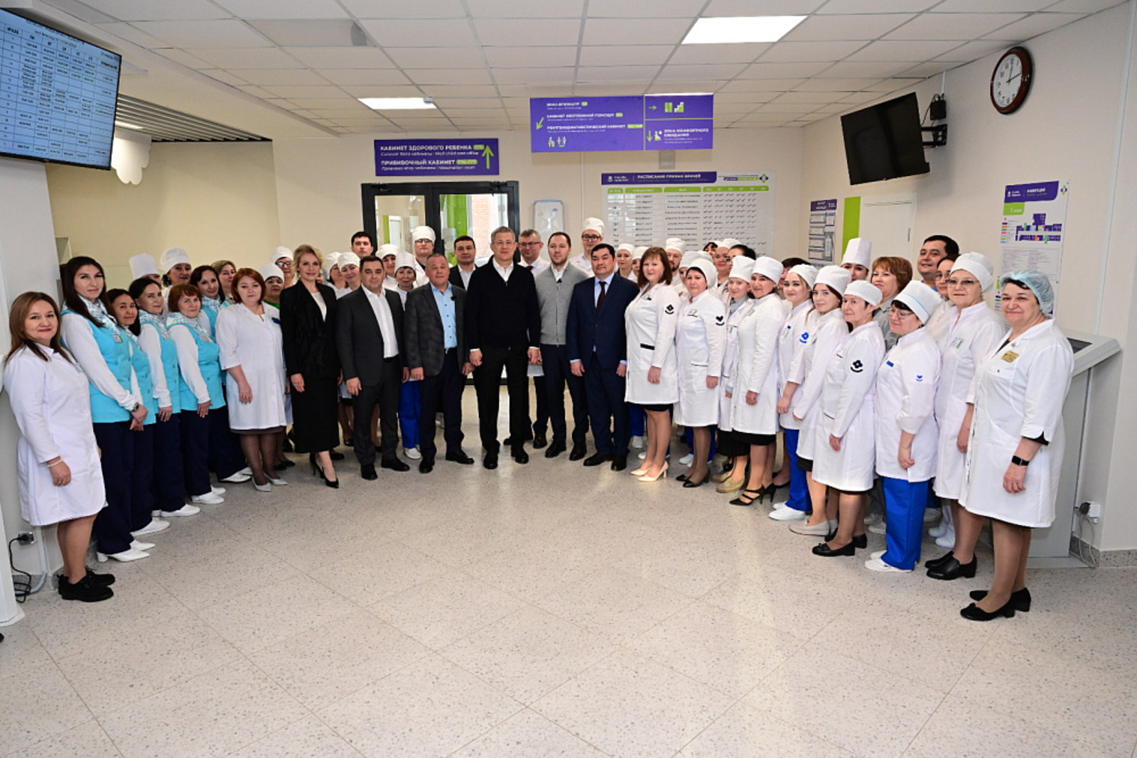 Новая детская поликлиника в Янауле обслуживает более 9 тысяч детей