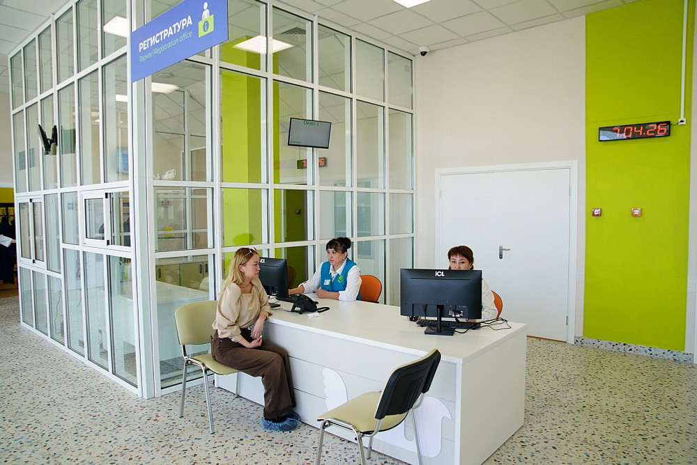 В Абзелиловском районе Башкирии открыли новую детскую поликлинику