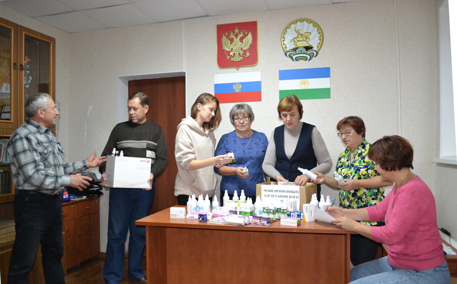 Журналисты Давлеканово присоединились к сбору гуманитарной помощи для мобилизованных