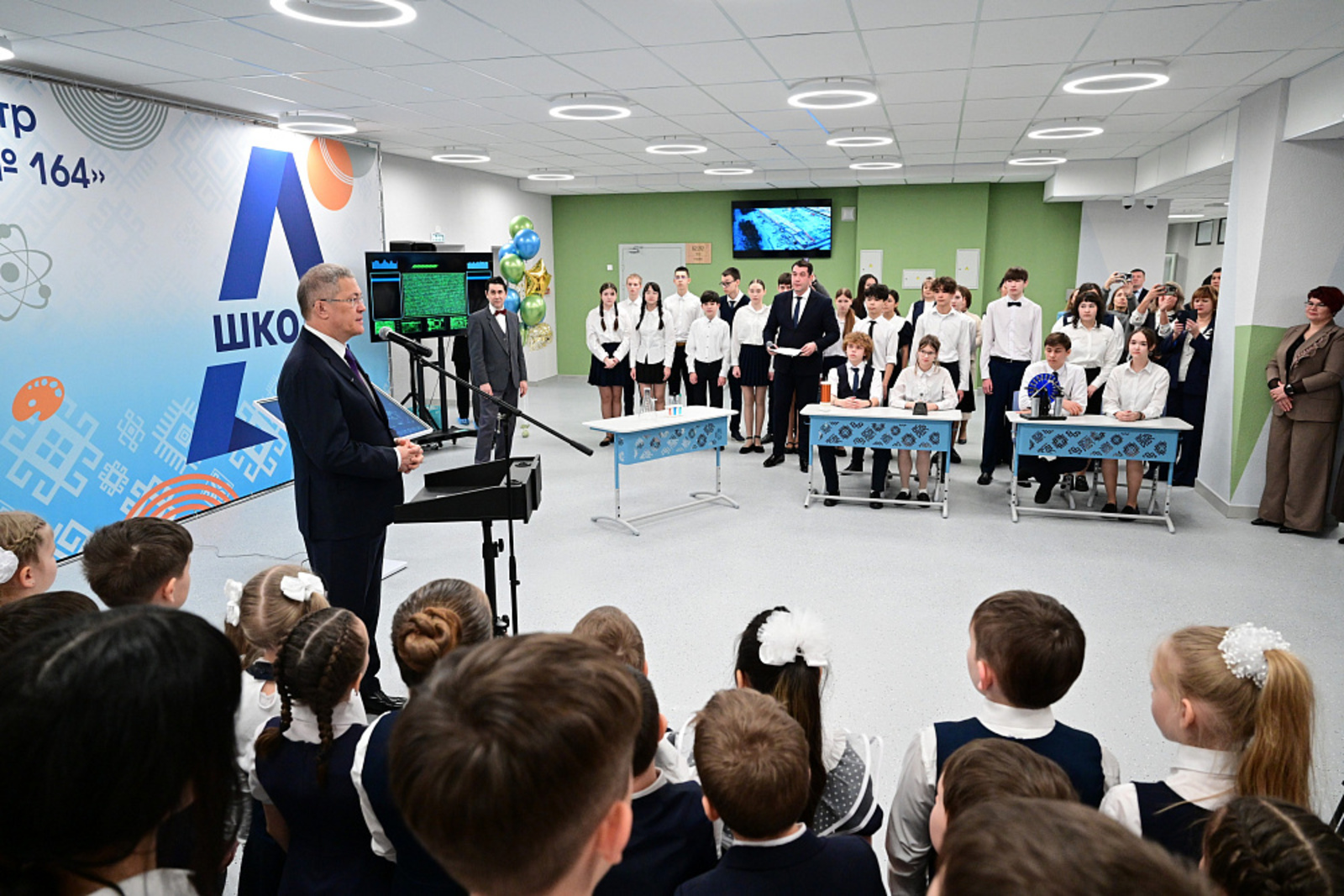 В Уфе открылась самая большая школа в Приволжском федеральном округе