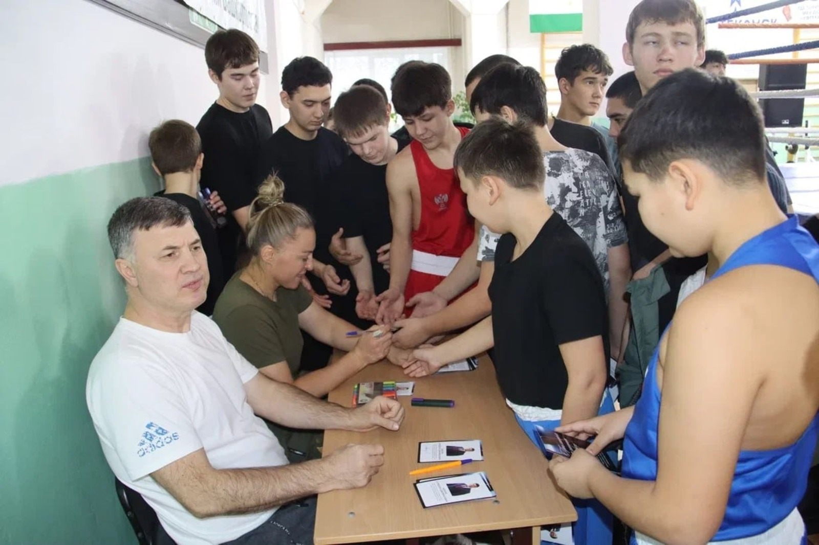 Мастер-класс по боксу прошёл в ДЮСШ г. Нефтекамска