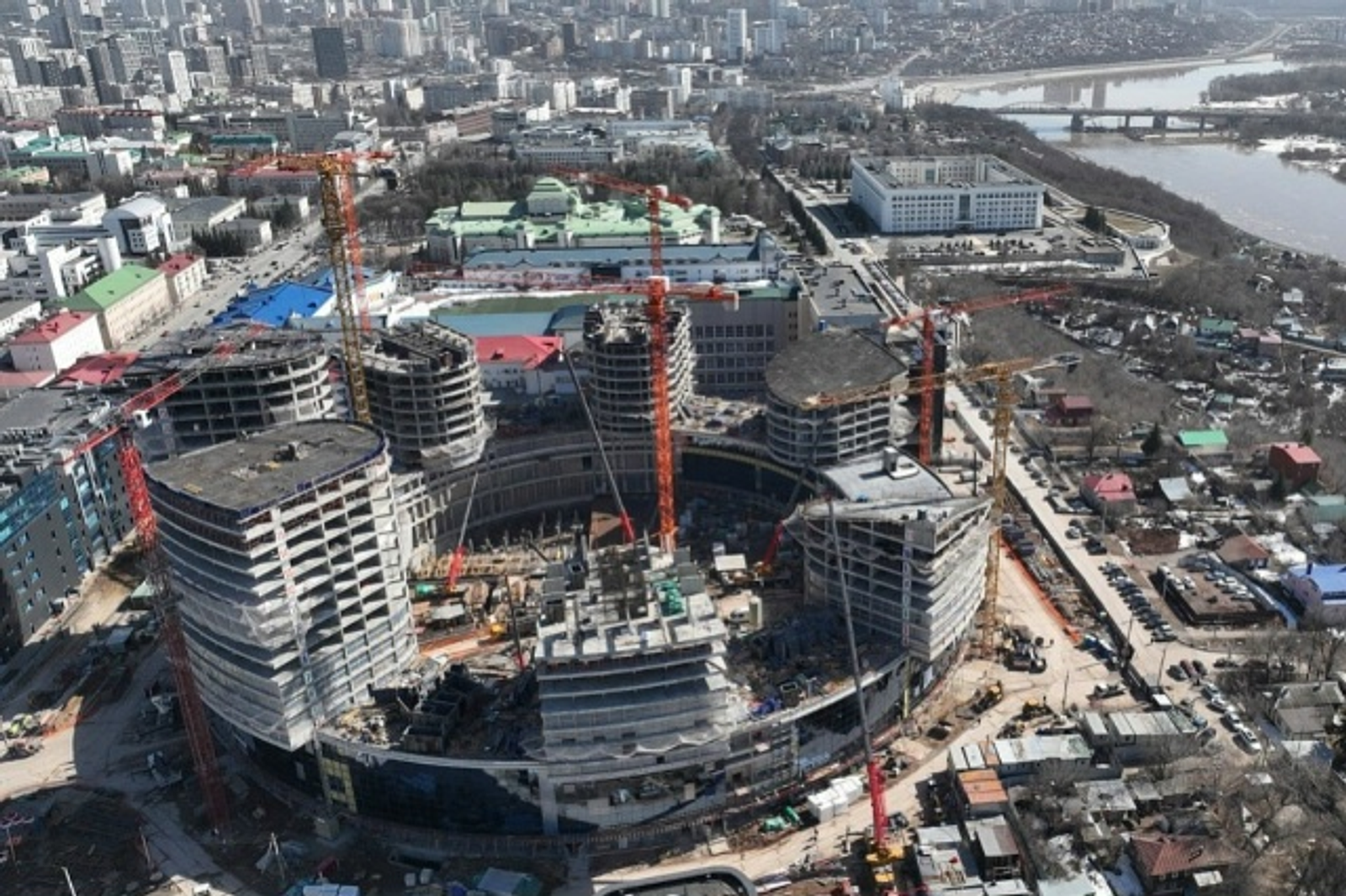 Как растёт первый в стране кампус?