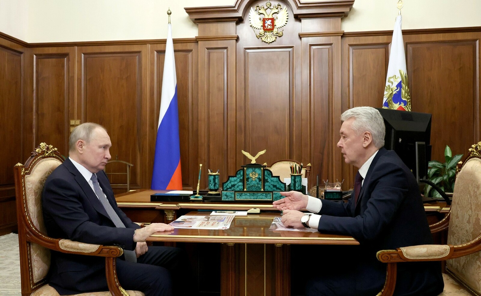 Встреча с мэром Москвы Сергеем Собяниным