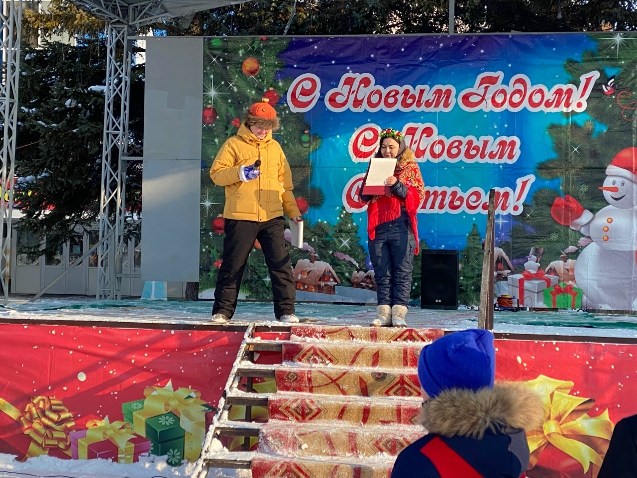 В Давлеканово прошли Рождественские гулянья