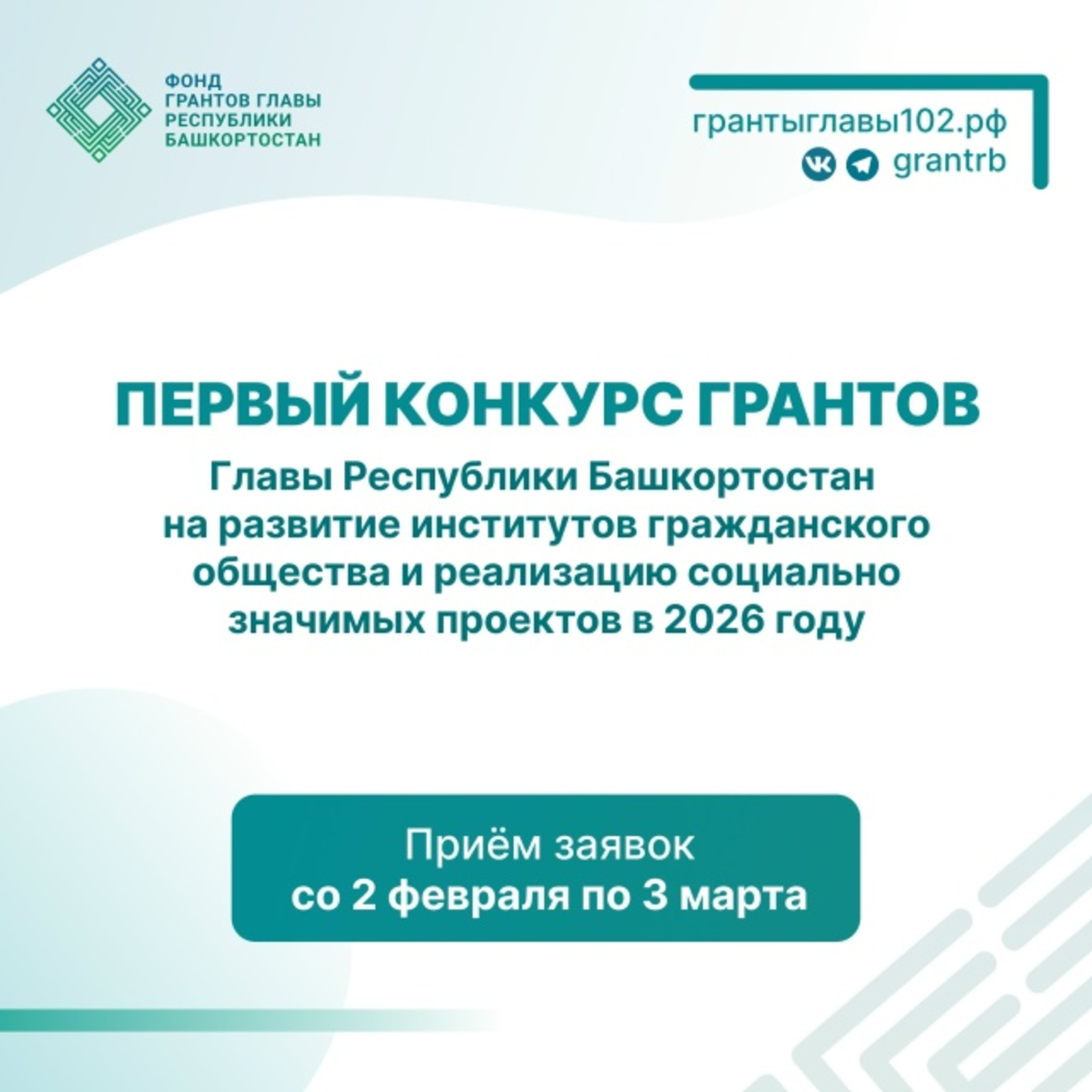 В Башкирии принимают заявки на участие в конкурсе грантов Главы РБ для НКО