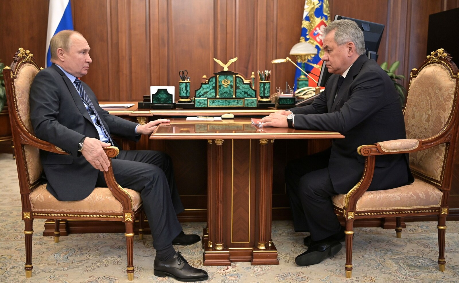 Встреча с Министром обороны Сергеем Шойгу