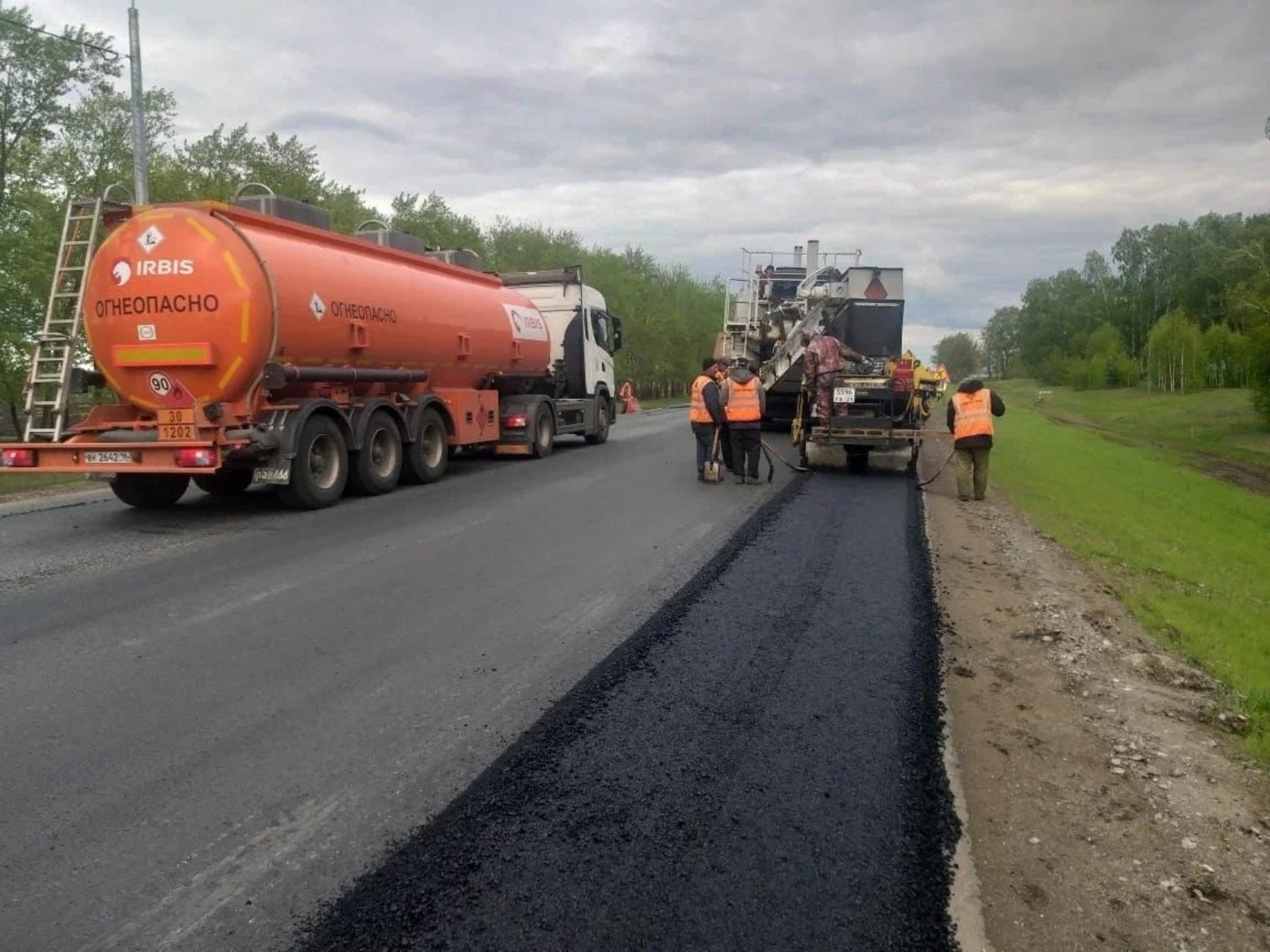 Дорожники на месяц раньше завершили капремонт участка трассы М-7 «Волга»