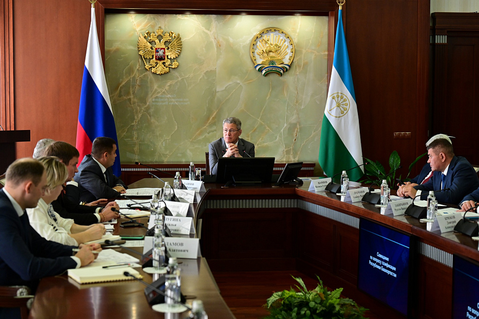 Хабиров провёл рабочее совещание по вопросам газификации Башкортостана