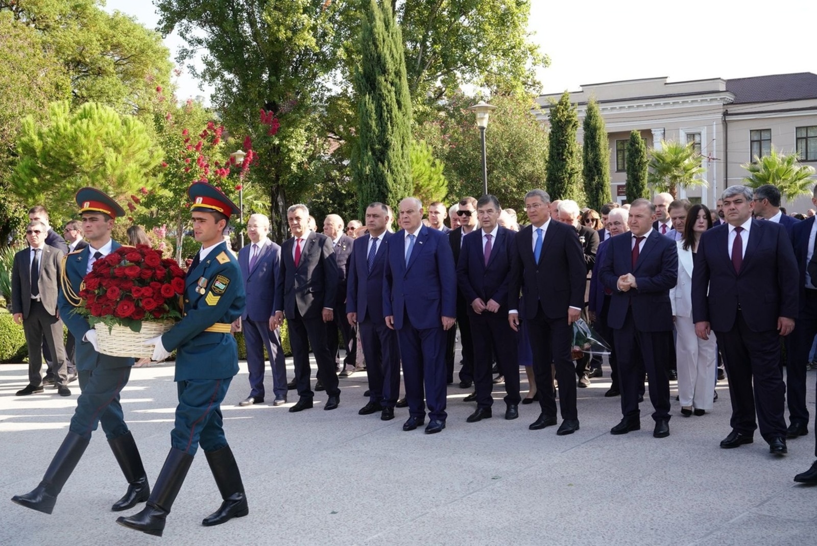 Радий Хабиров принял участие в мероприятиях к 30-летию со Дня Победы и независимости Абхазии