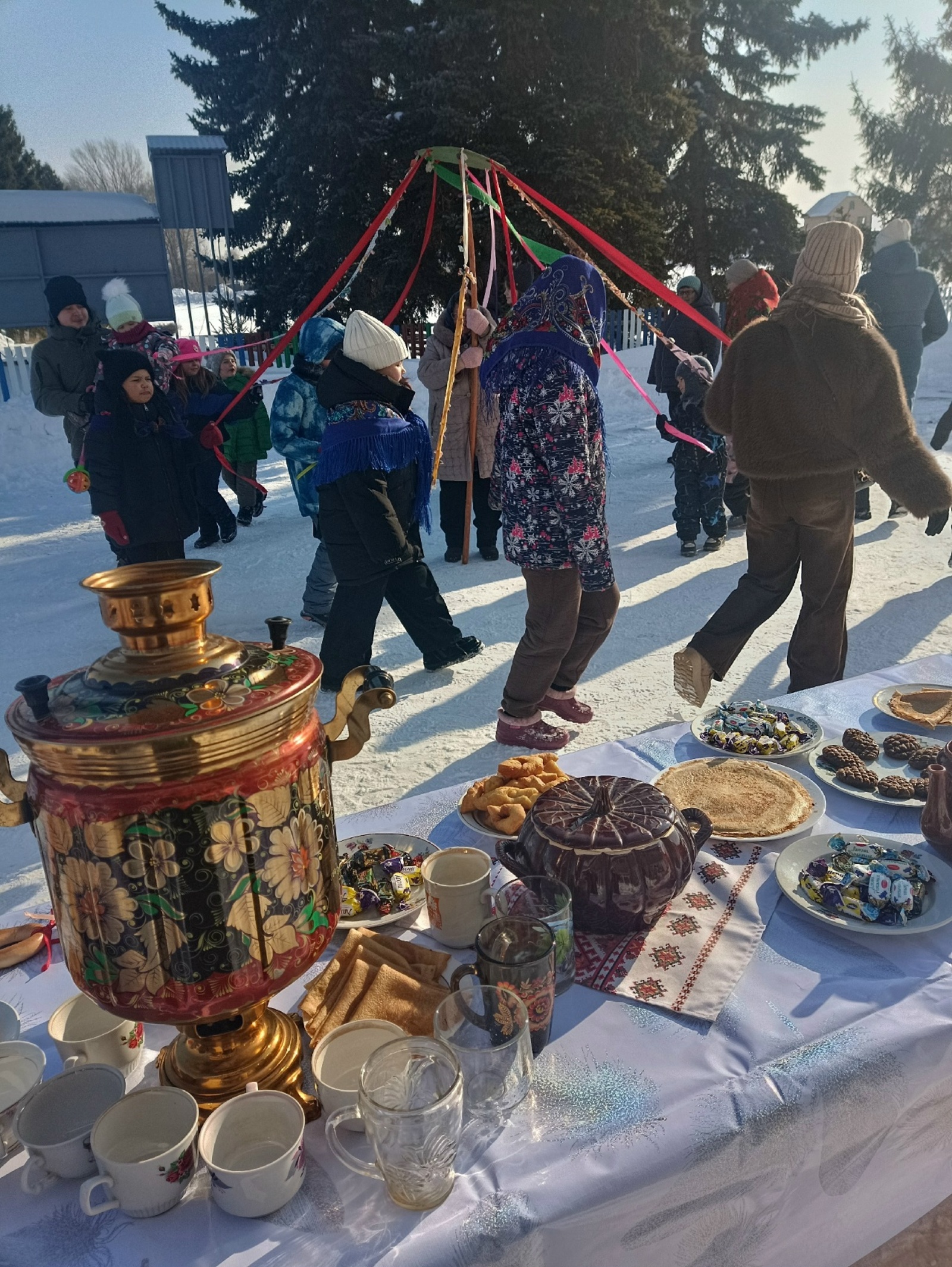 В селе Сергиополь провели праздник Масленицы