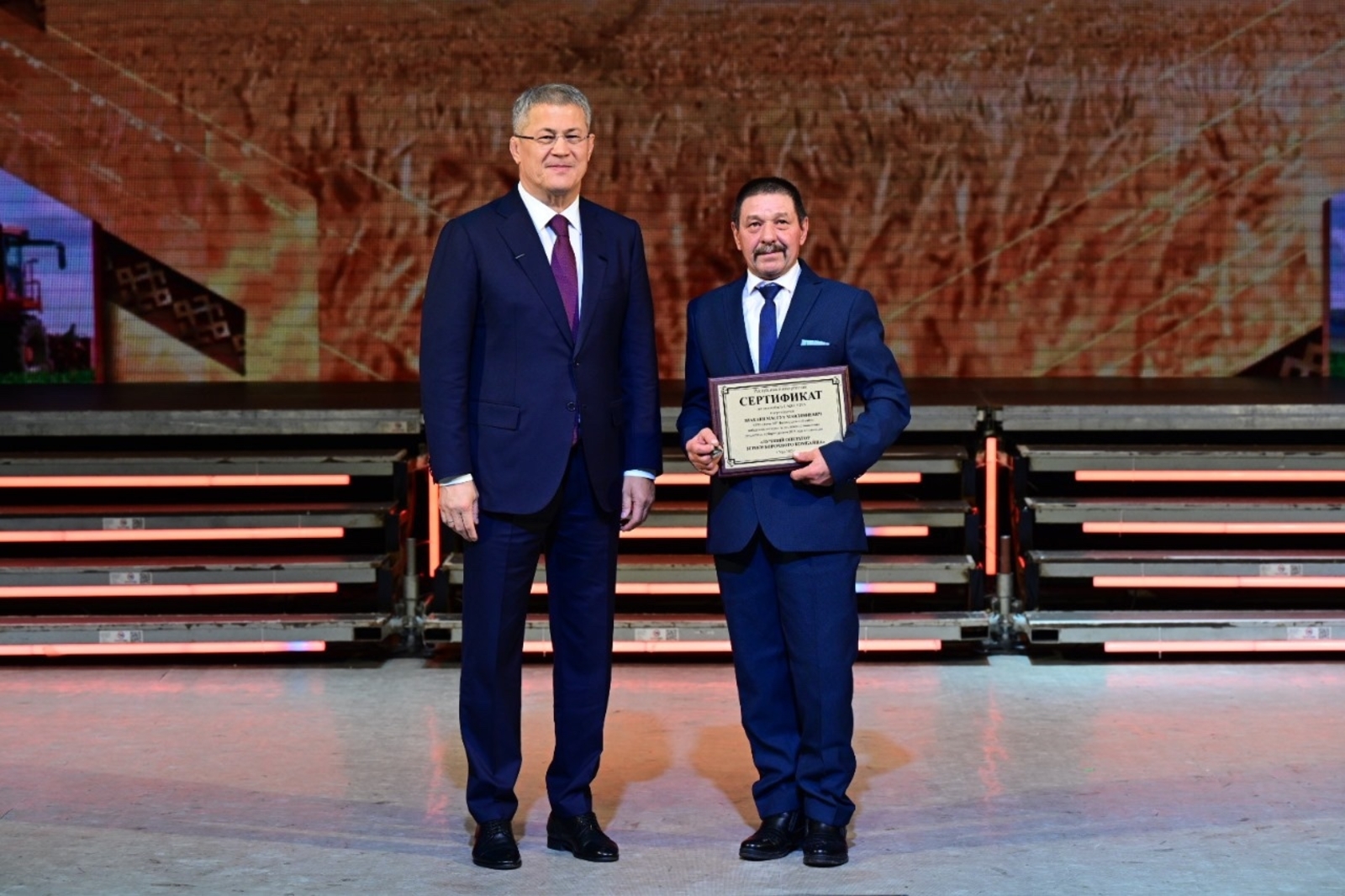 Механизатор из Башкирии получил новый автомобиль