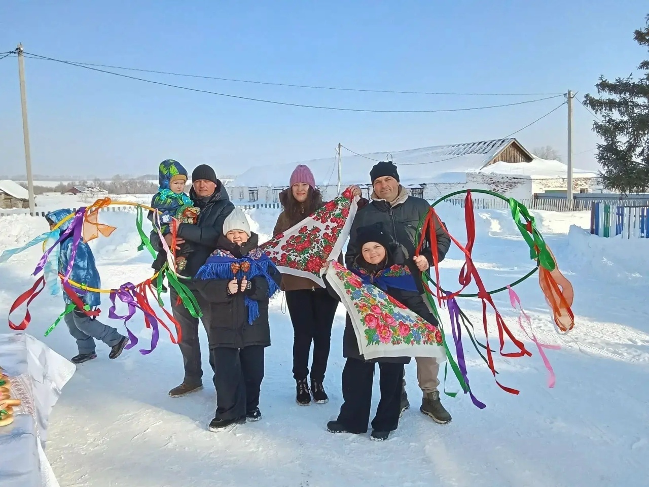 В селе Сергиополь провели праздник Масленицы