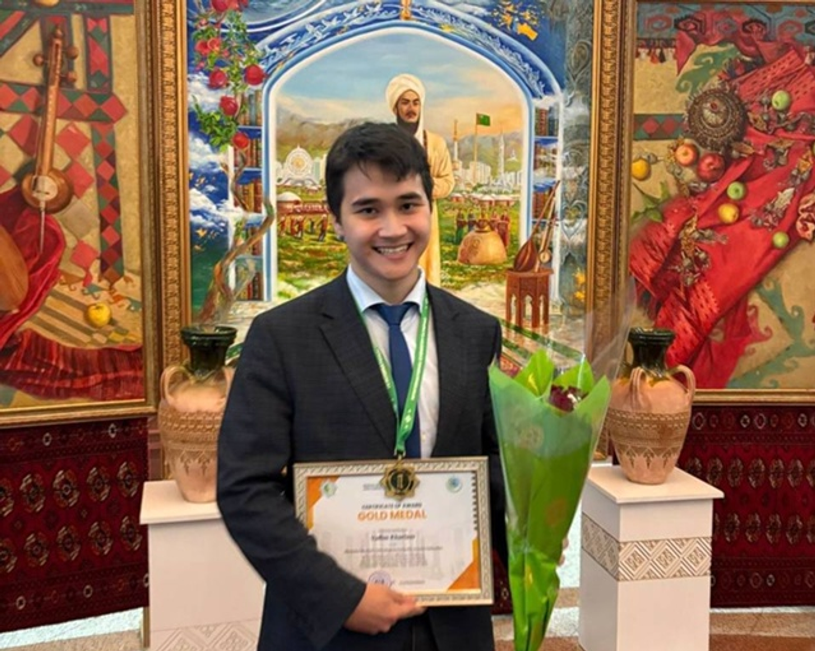 Студент из Башкирии стал победителем Международной олимпиады по химии в Ашхабаде