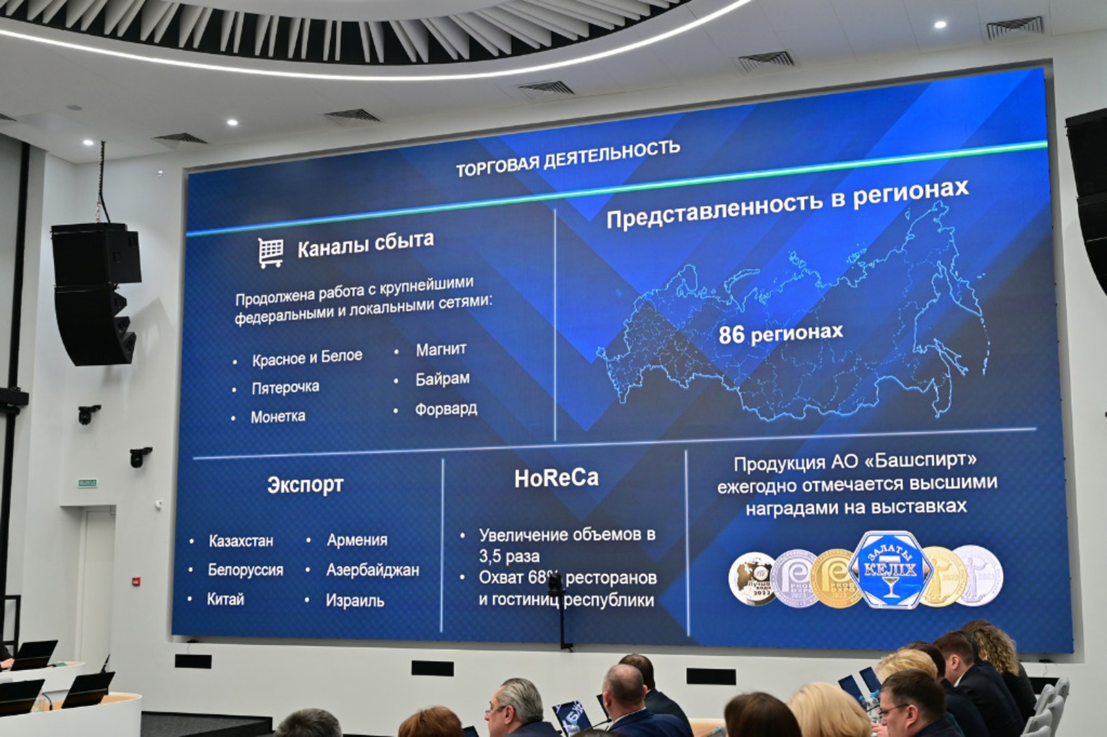 «Башспирт» в 2023 году инвестировал в развитие производства 450 млн рублей