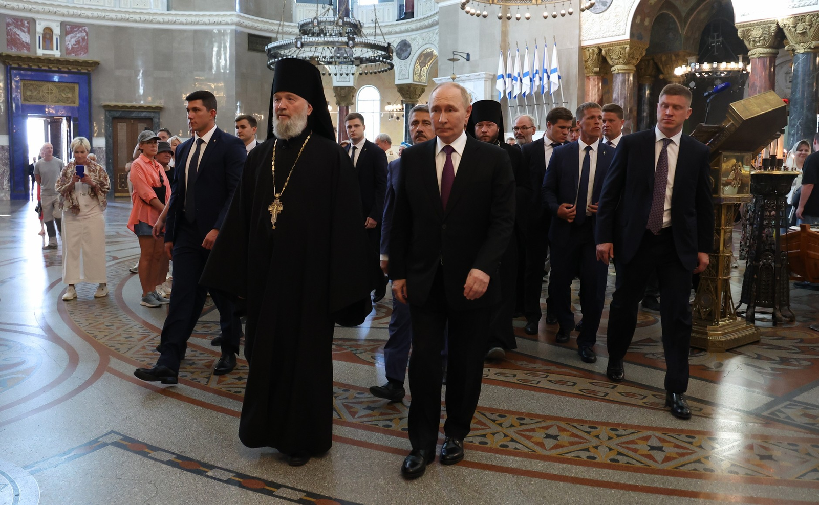 Владимир Путин посетил Кронштадт