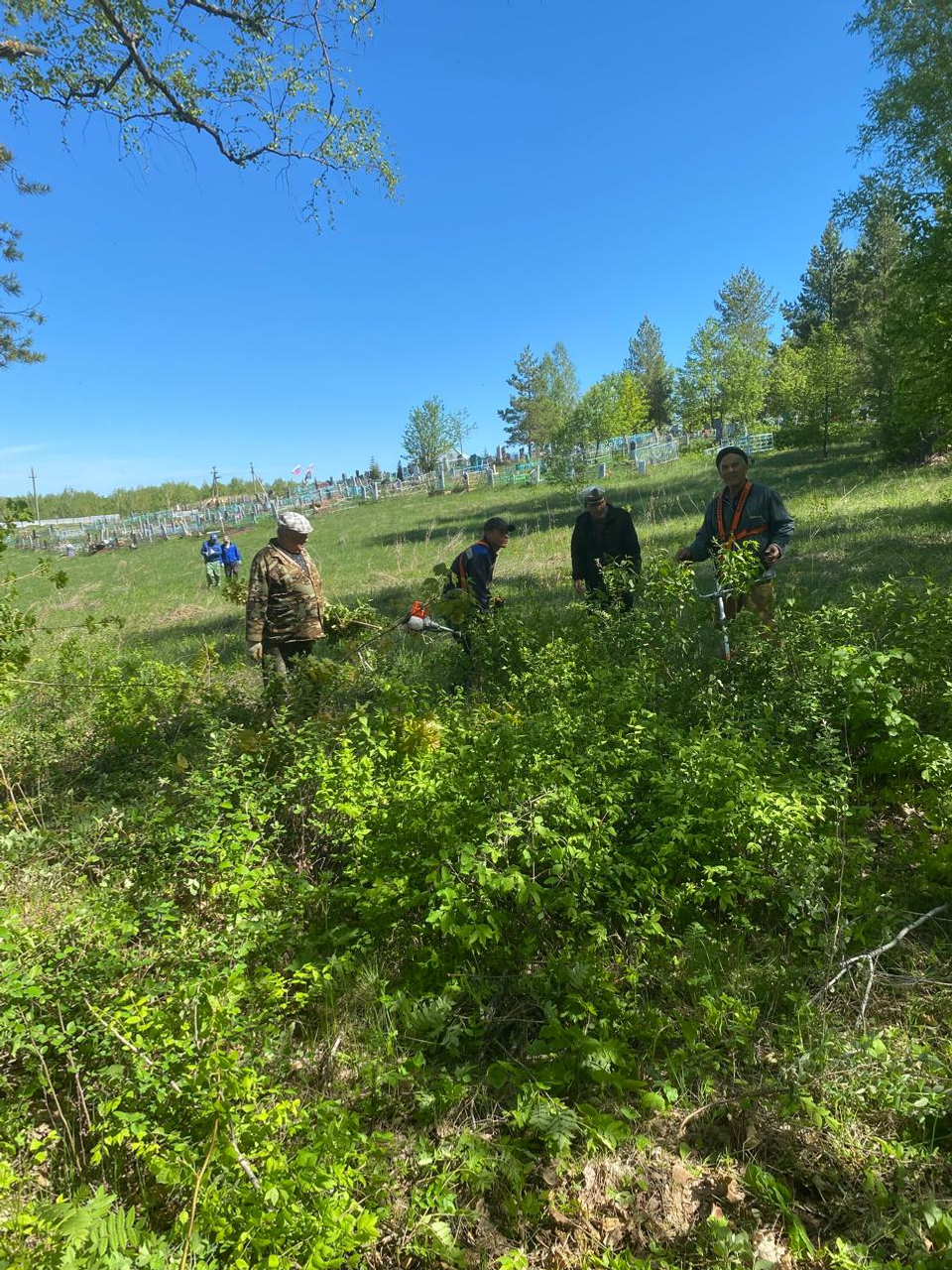 В Давлекановском районе проходят мероприятия ко Дню Победы