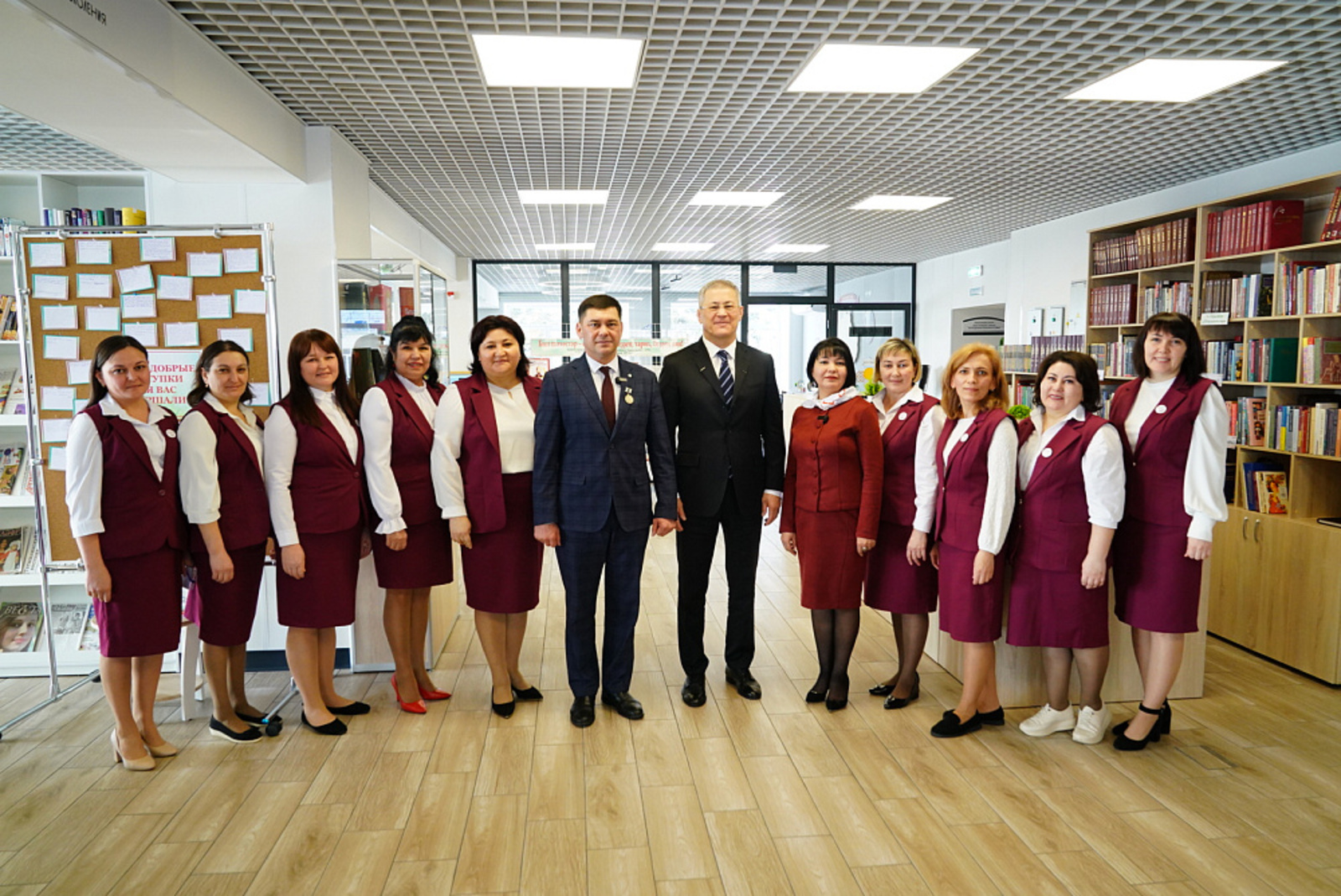 Хабиров отметил одну из лучших модельных библиотек республики