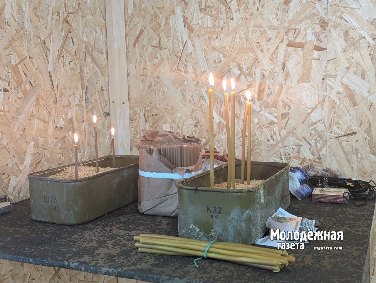 Бойцы из Башкирии построили часовню на Донбассе