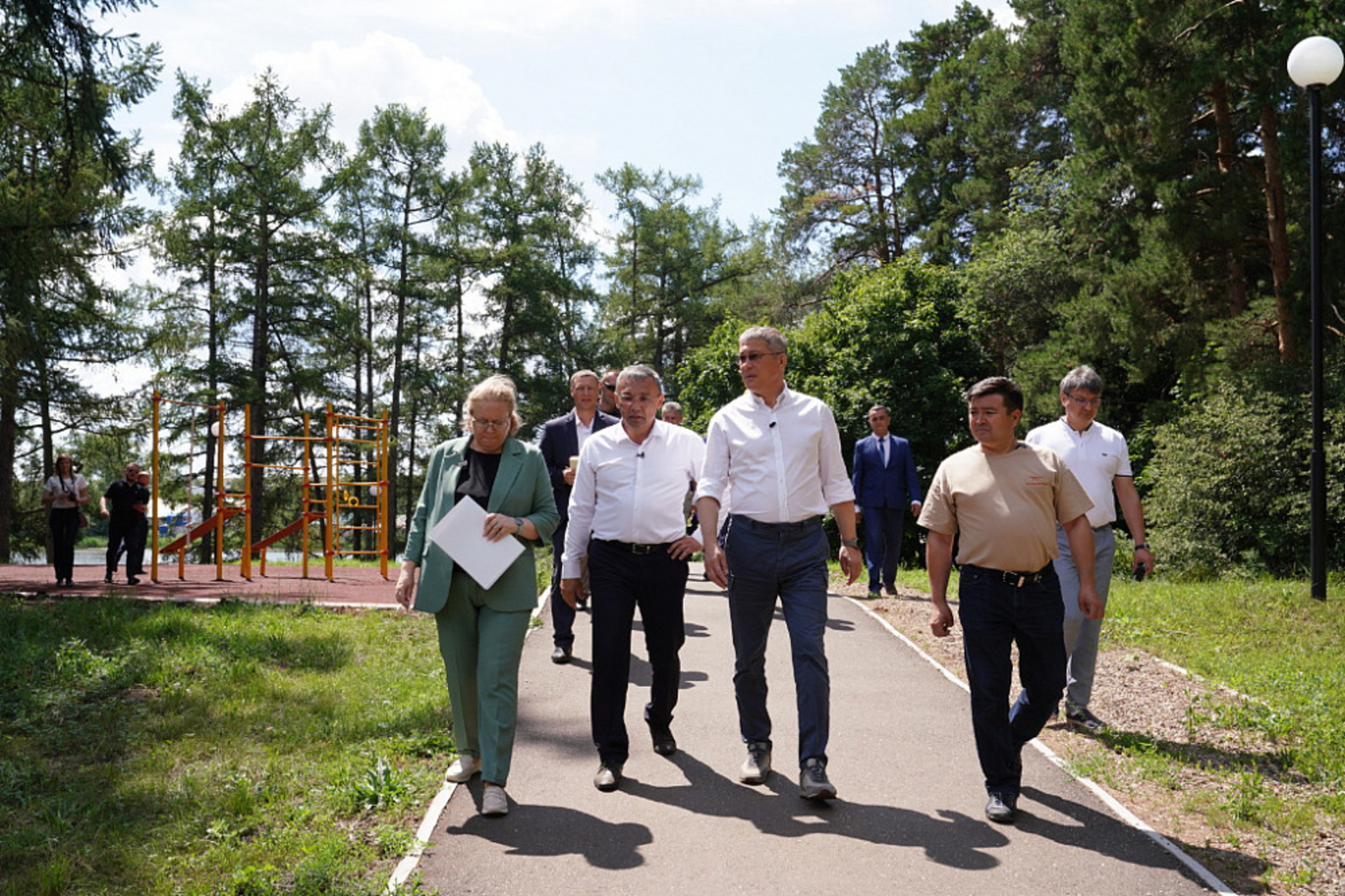 Благоустройство знаменитого парка в Куюргазинском районе завершат в 2025 году