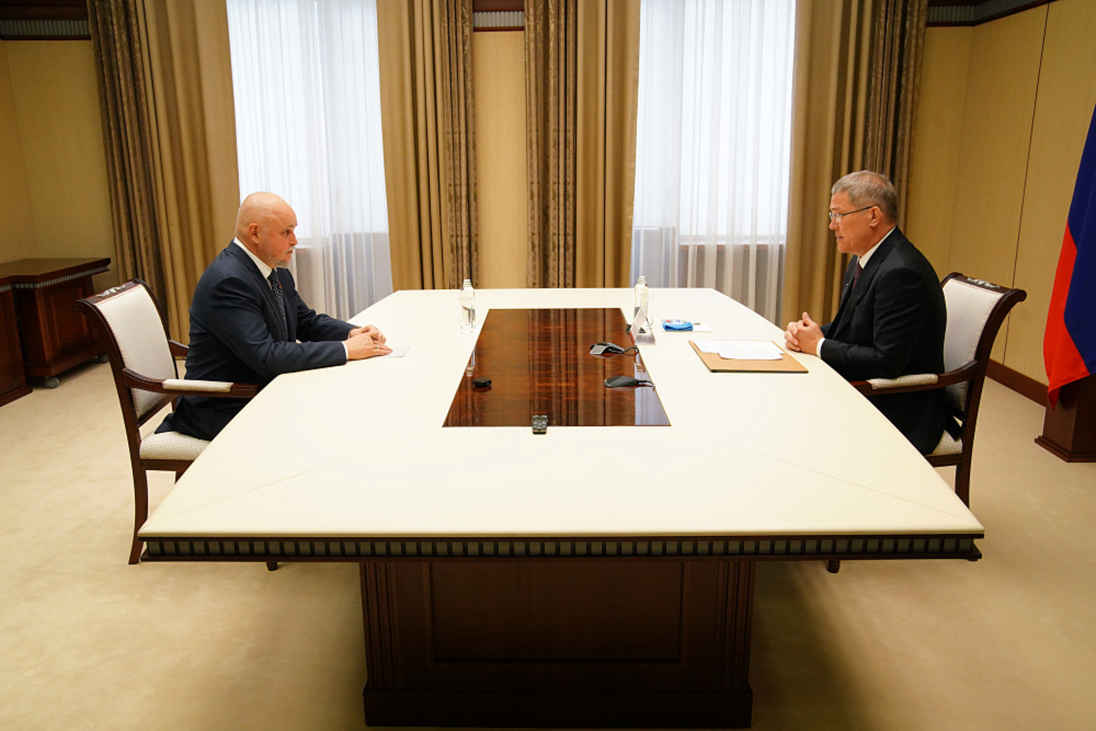 Хабиров встретился с министром энергетики России Сергеем Цивилевым