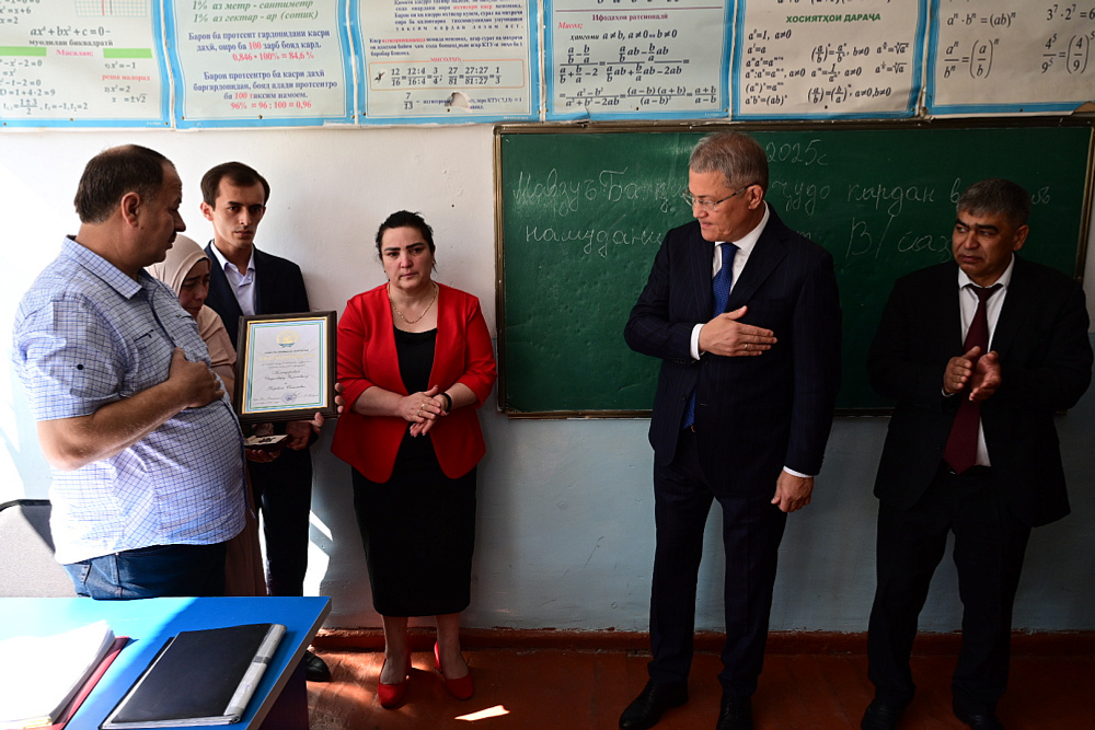 Глава Башкирии встретился с семьёй Ходжимурода Каландарова