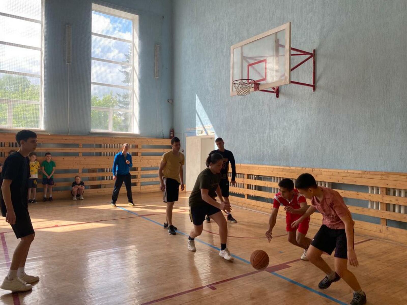 Состязания по стритболу в Давлеканово
