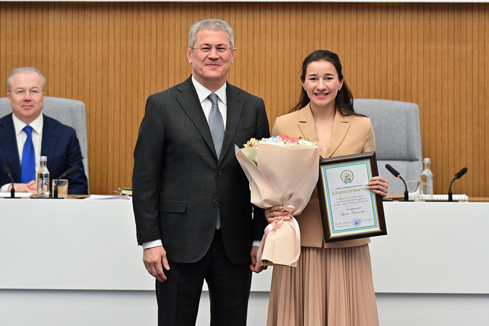 Глава Башкирии  вручил государственные награды спортсменам республики