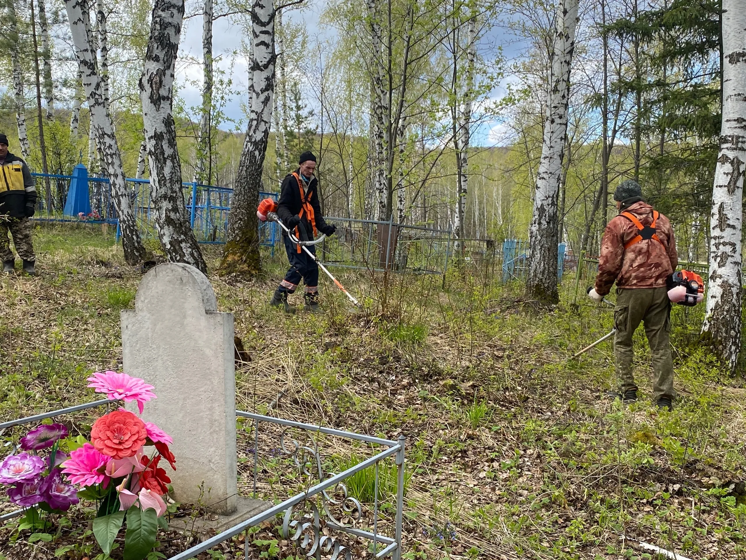 Жители села Курятмасово объединились для благого дела