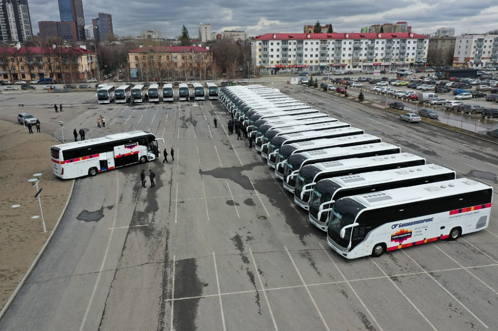 Башкирия закупила еще 30 туристических автобусов