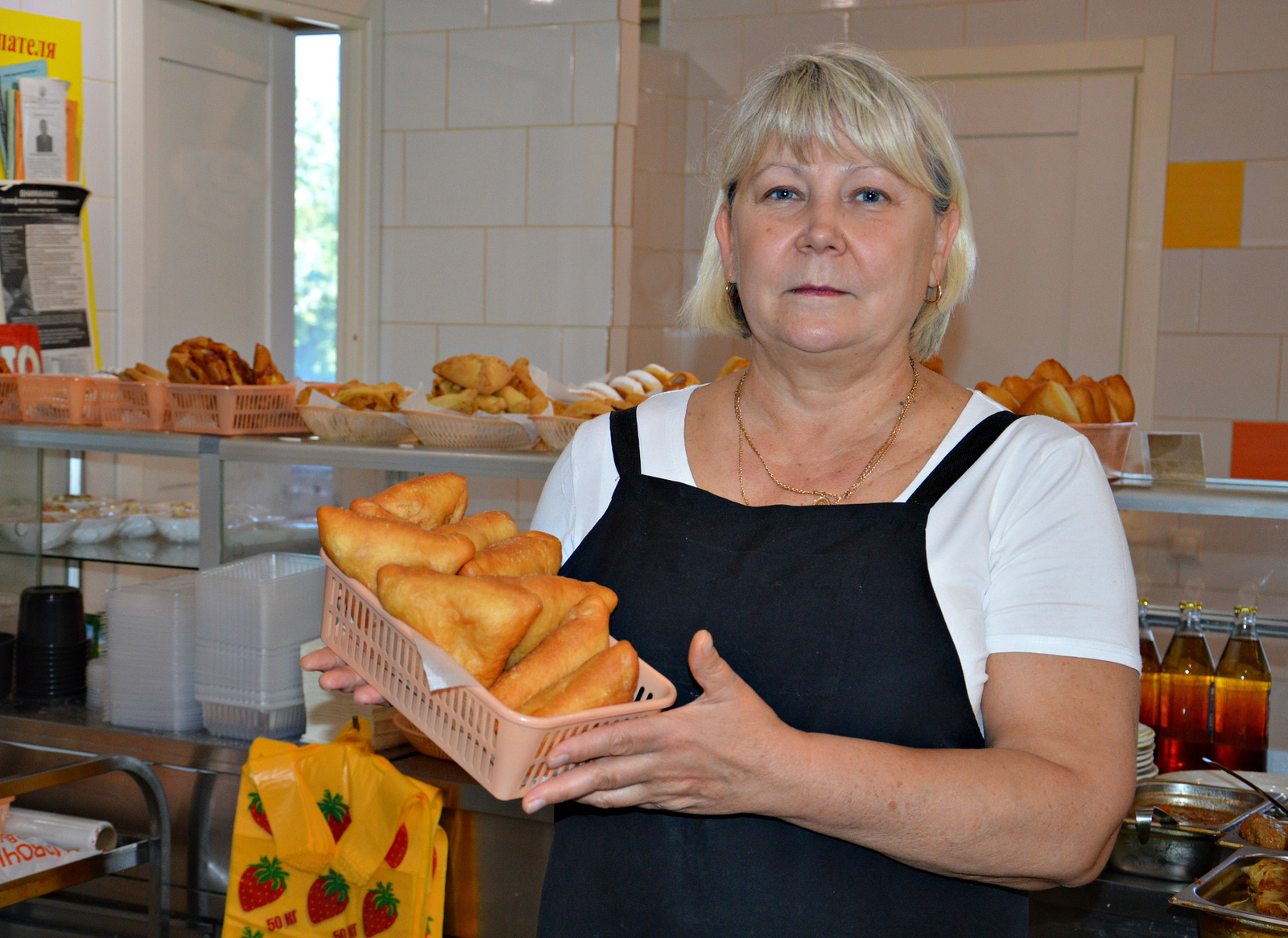 Ольга Степанова - хозяйка давлекановского кафе "Домовая кухня"