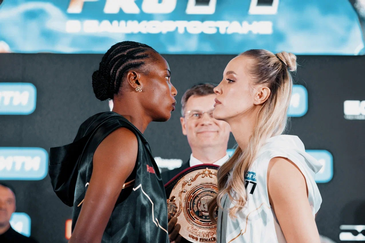 В Уфе прошла процедура взвешивания боксёров Субханкулова и Усмонова перед боем