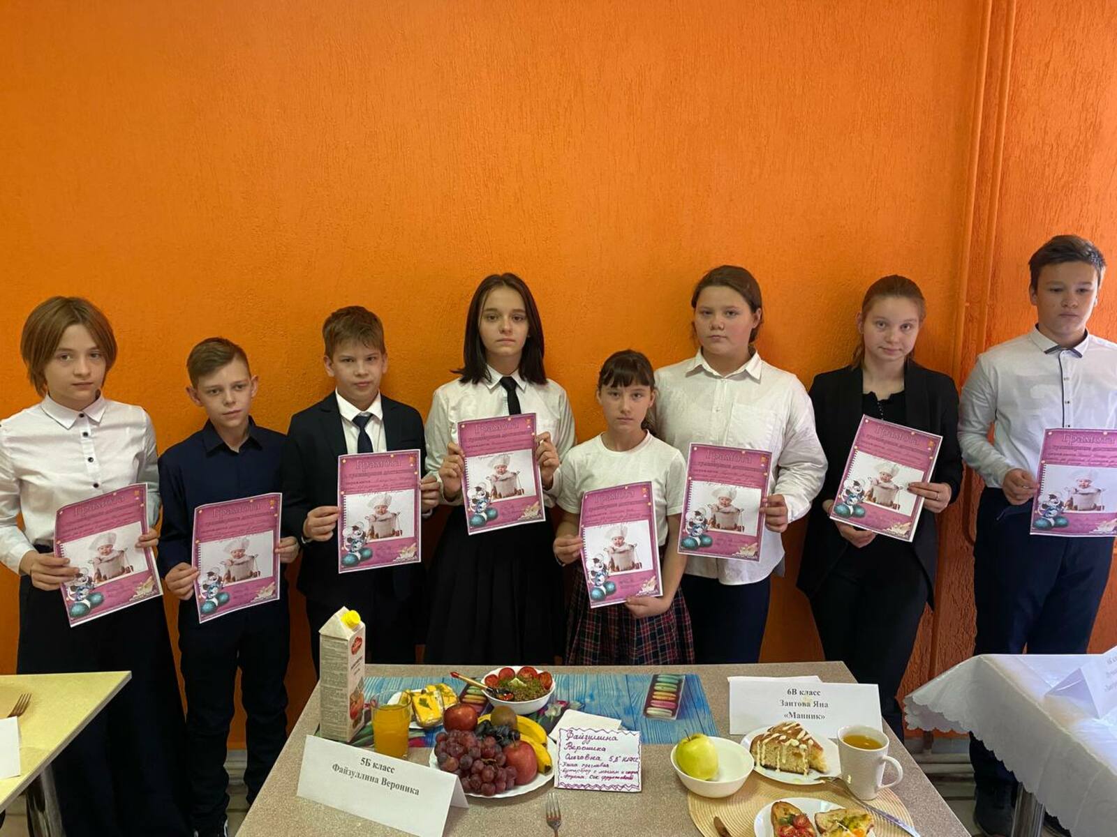 Давлекановские школьники приняли участие в акции "Спасибо нашим поварам"