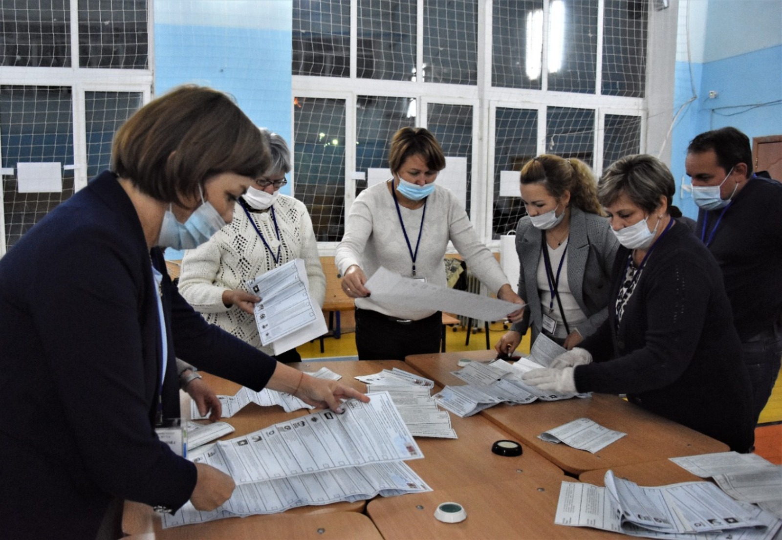 В Башкортостане на избирательных участках считают бюллетени