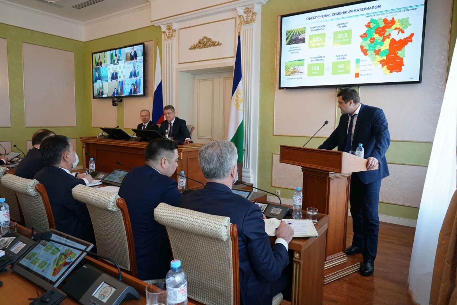 В Башкортостане в период весенне-полевых работ планируют засеять 2,1 млн га