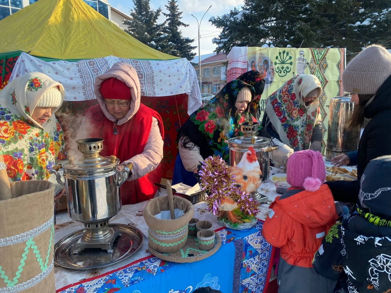 В Давлеканово прошли Рождественские гулянья