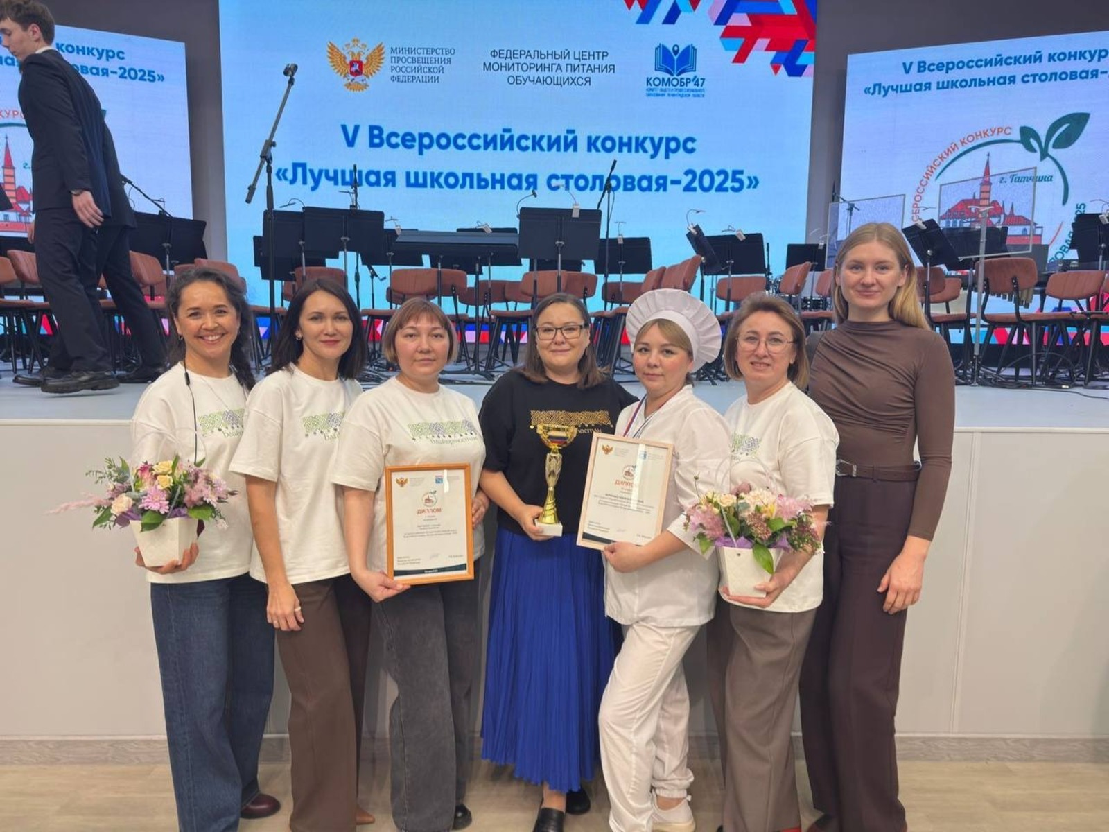 В Башкирии лучшая школьная столовая в Стерлитамаке