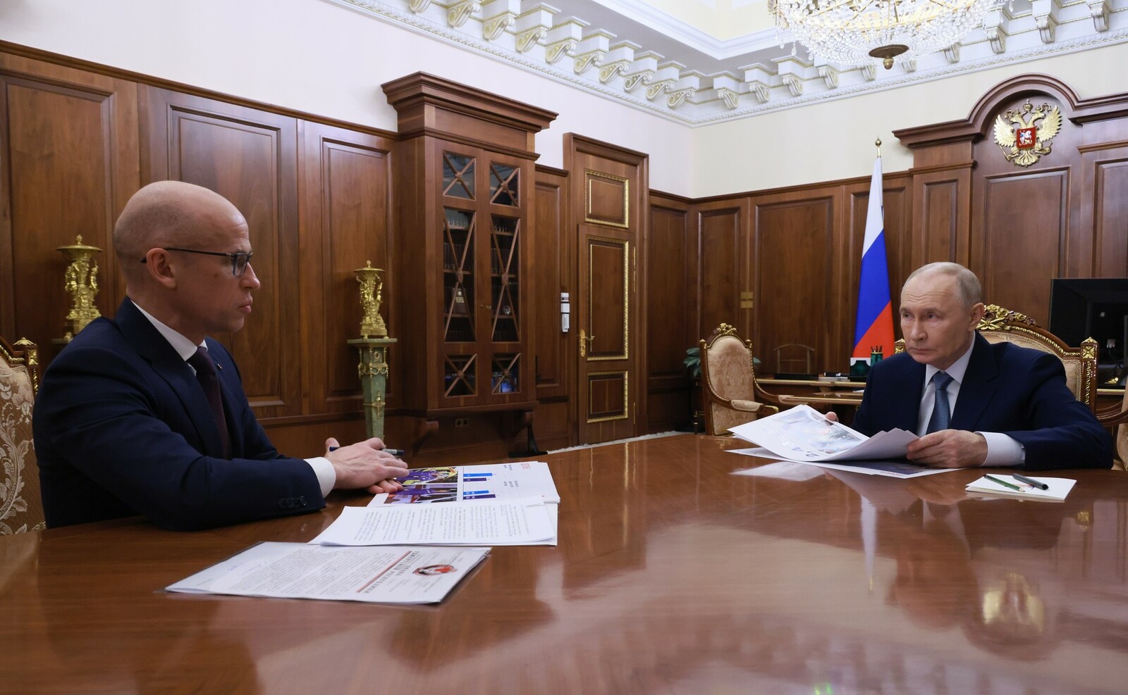 Путин встретился с главой Удмуртии