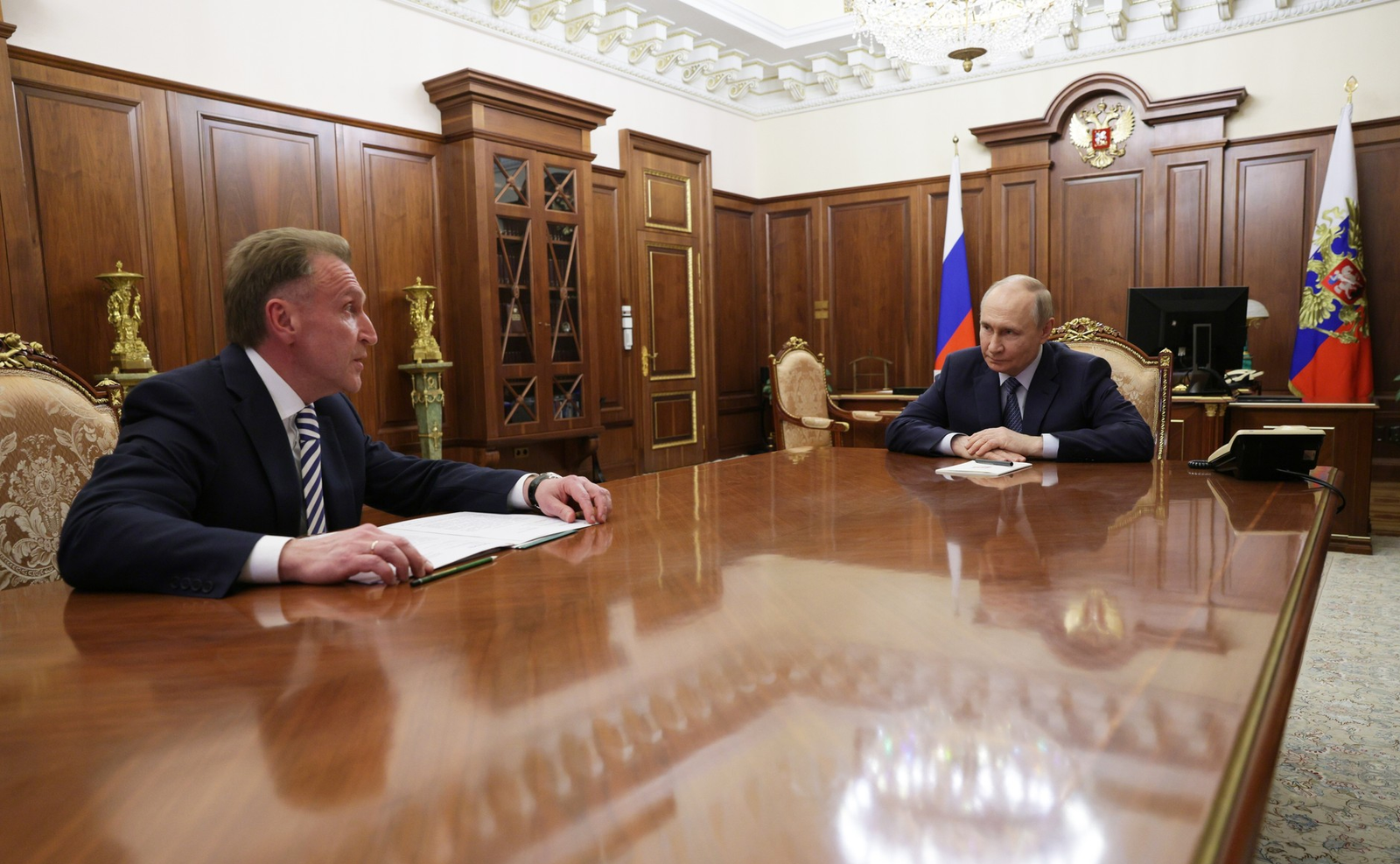 Встреча с председателем госкорпорации развития «ВЭБ.РФ»