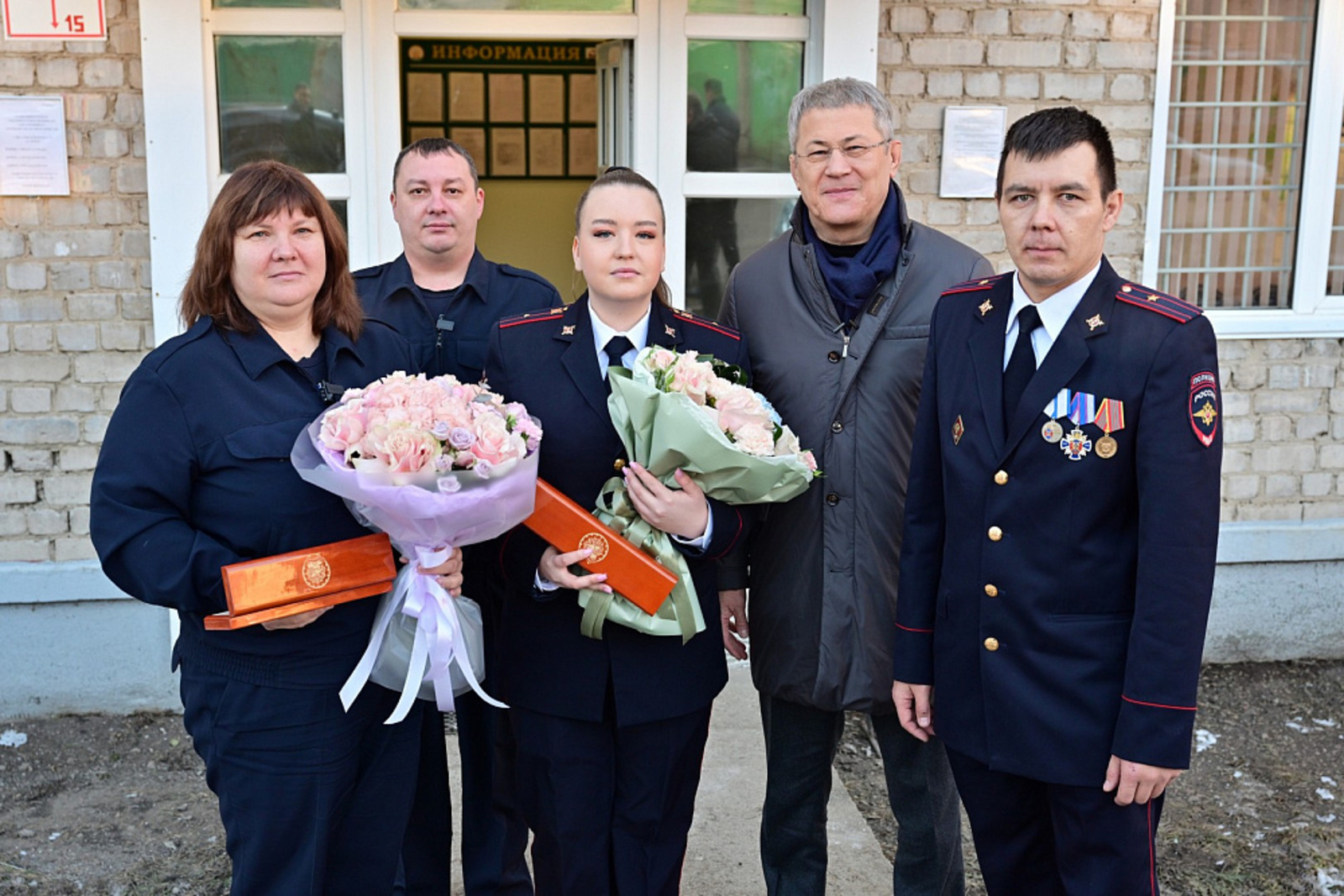 Хабиров поздравил участковых с профессиональным праздником