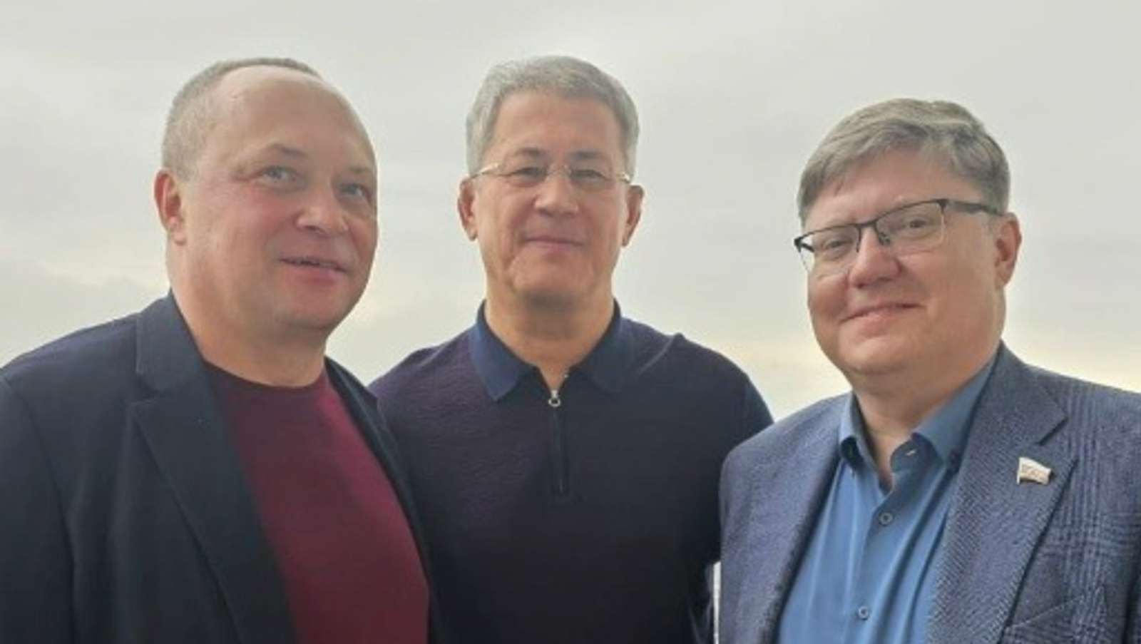 Радий Хабиров встретился с давними соратниками в Уфе