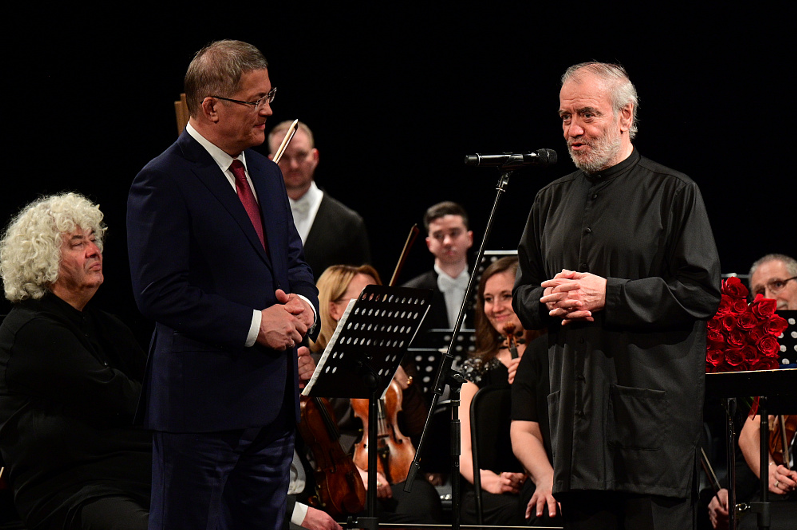 В Башкирии состоялся концерт объединённого симфонического оркестра из Москвы