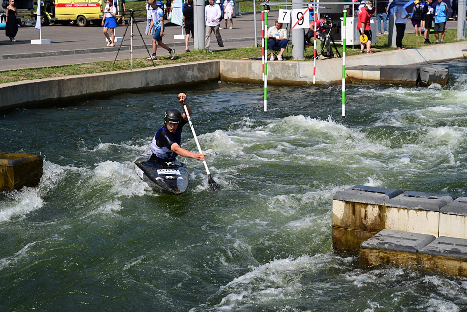В Уфе впервые проходит Первенство России по гребному слалому