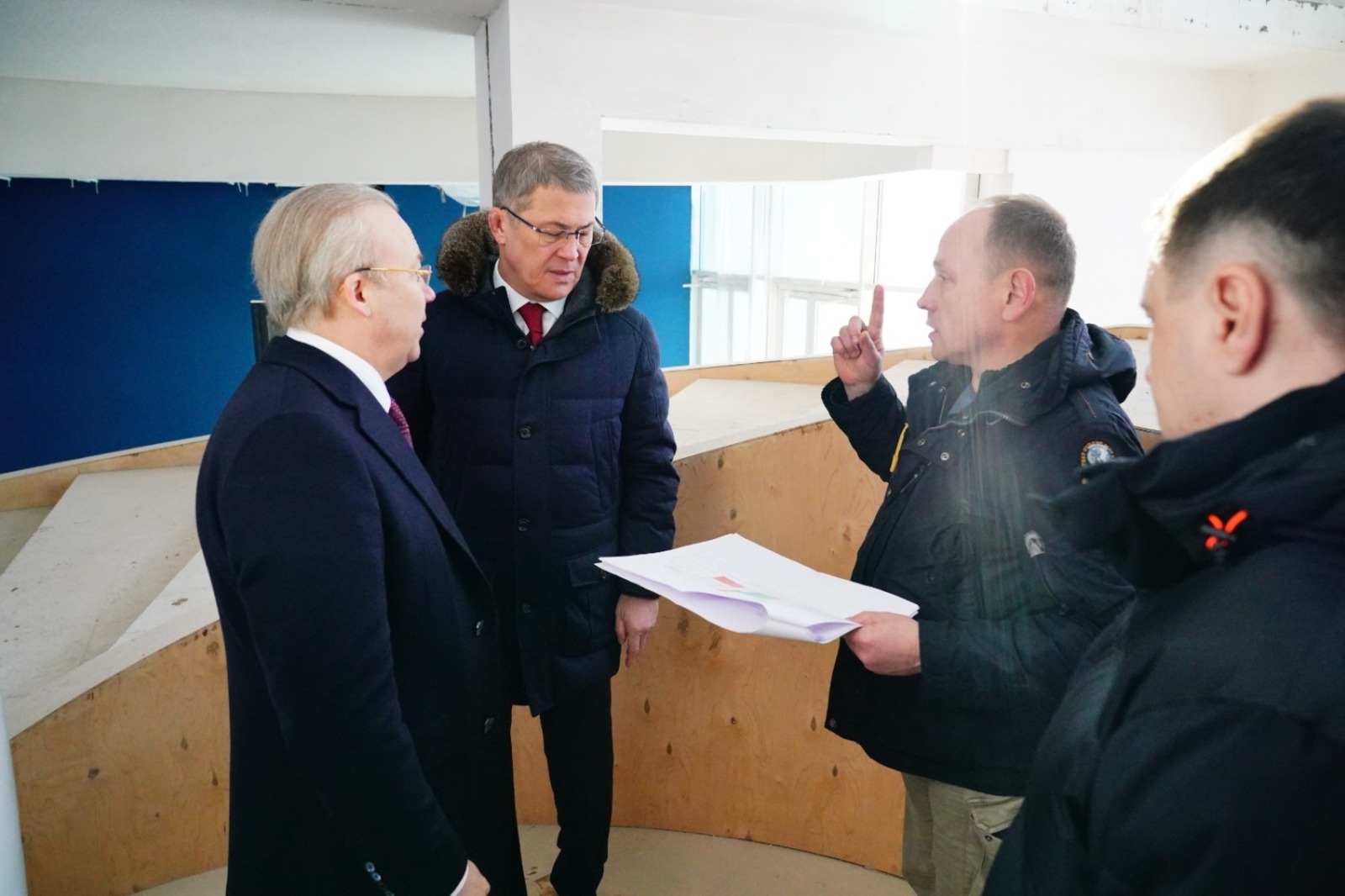 Радий Хабиров посетил площадку будущего Межвузовского студенческого кампуса