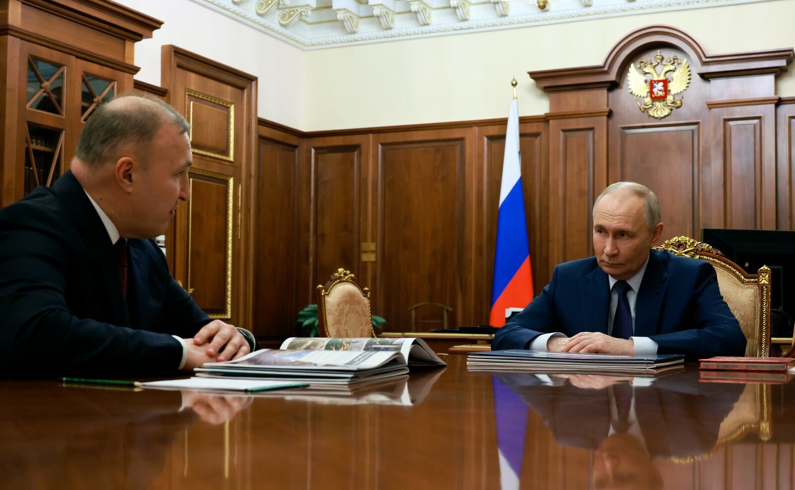 Путин встретился с главой Республики Адыгея