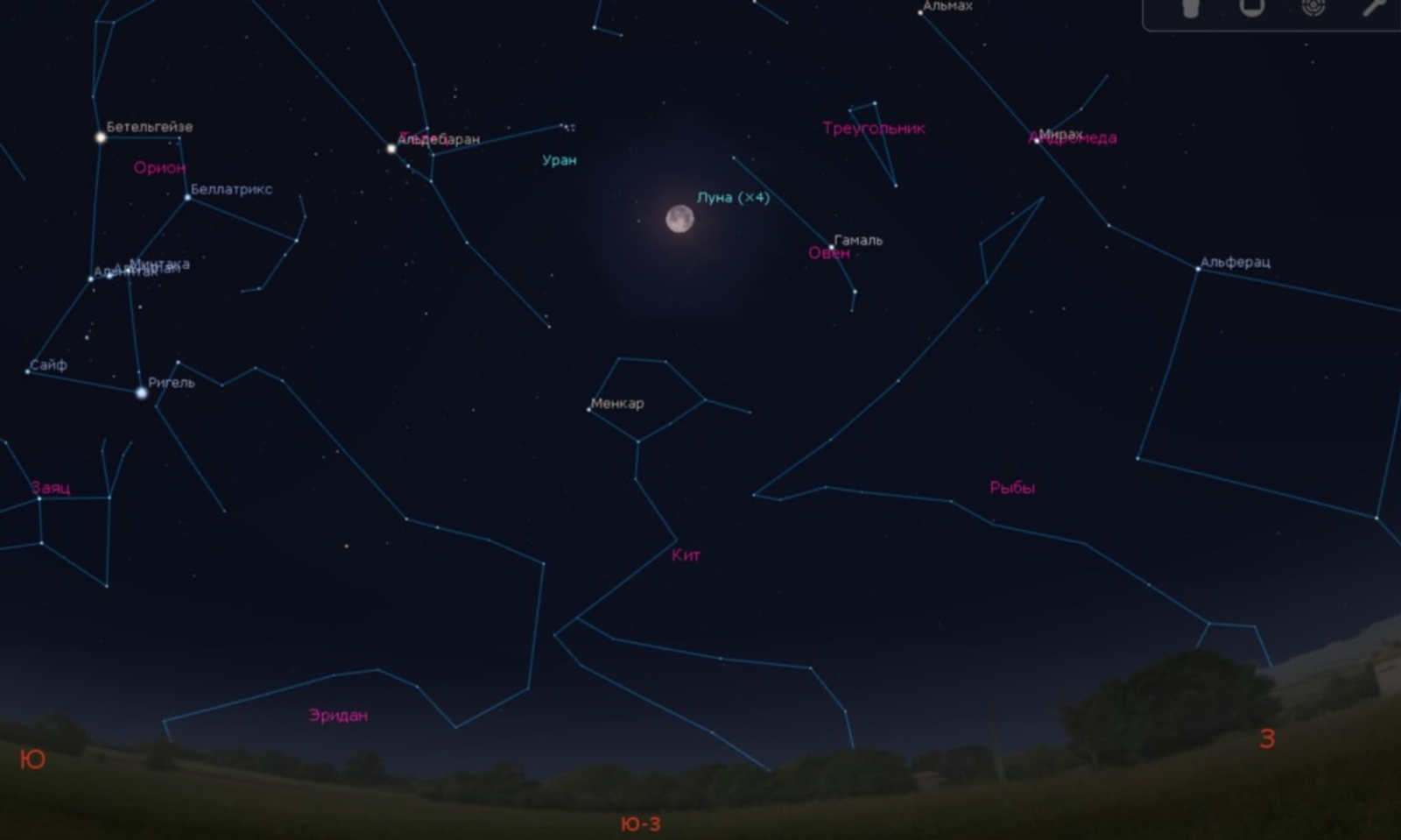Давлекановцы смогут увидеть самое яркое полнолуние года