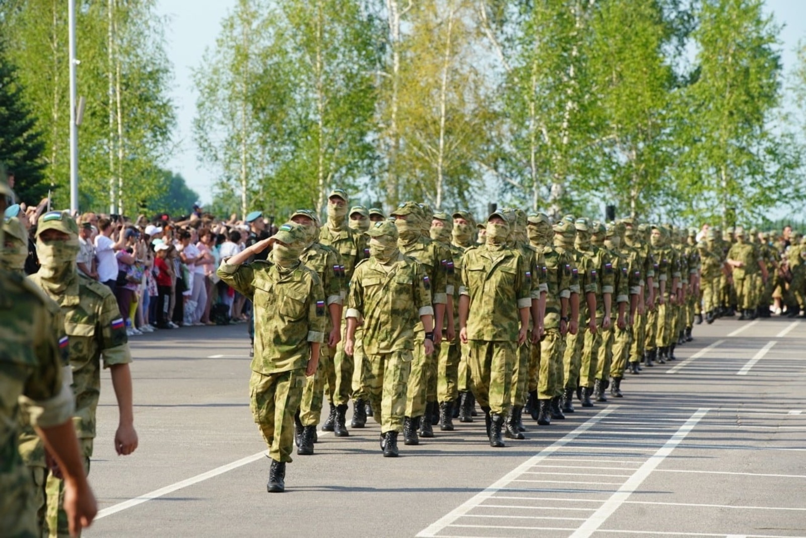 В Башкирии проводили второй добровольческий батальон имени Доставалова