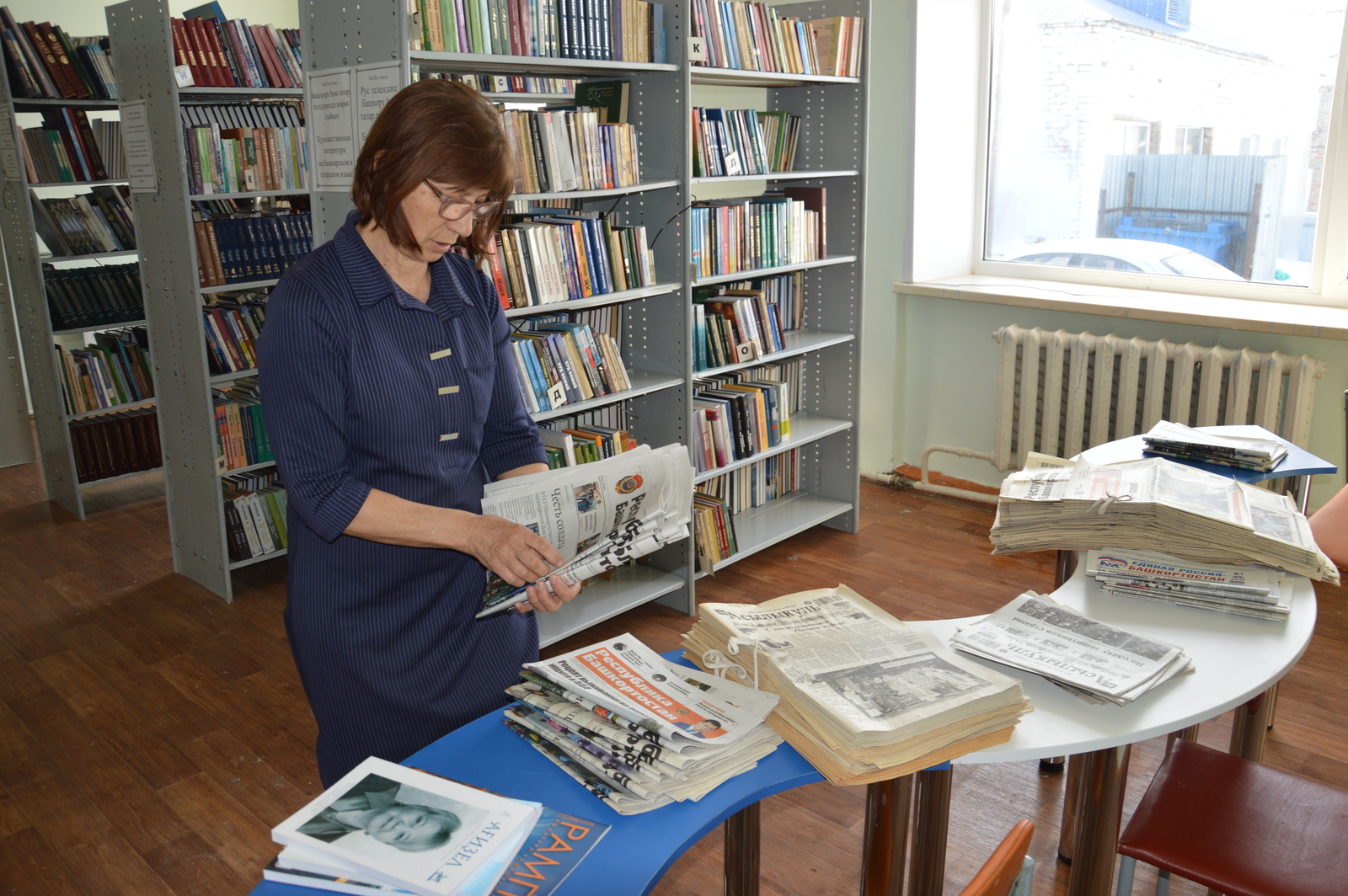 В Давлеканово городская библиотека празднует новоселье
